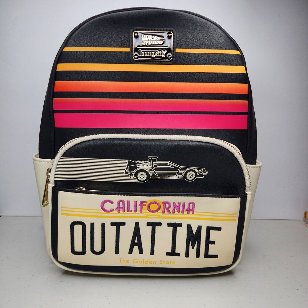 Loungefly Back To The Future 35th Anniversary - Outatime Mini Backpack